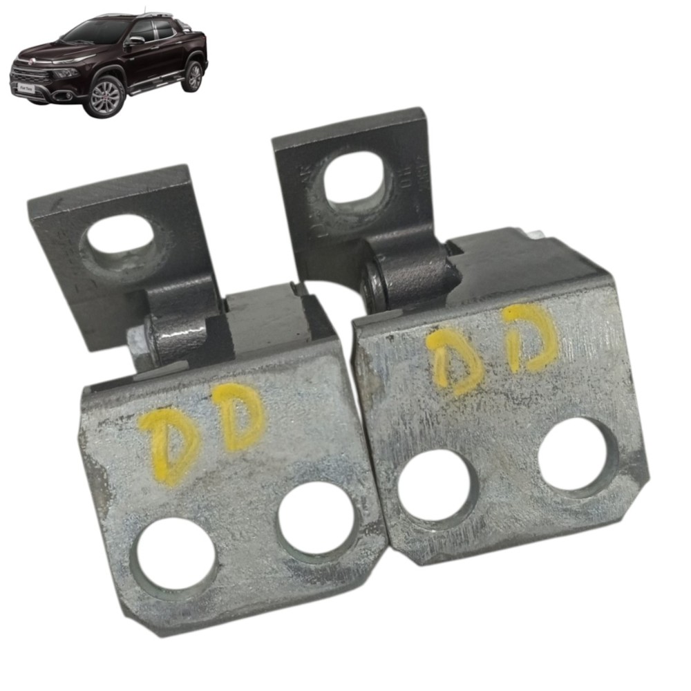 Par dobradiça porta dianteira direita Fiat toro 2021 2020 19