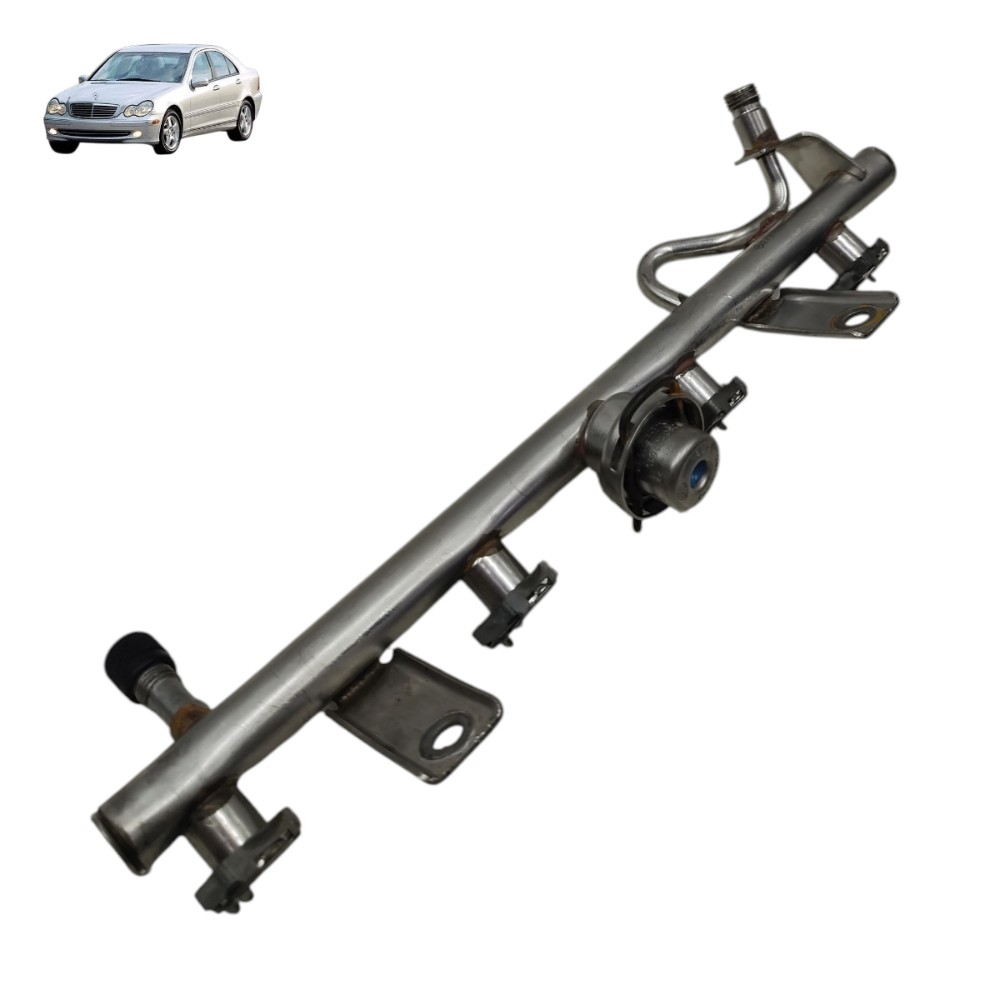 Flauta Bico Injetor Mercedes C230 1.8 Kompressor 2003 2004 1