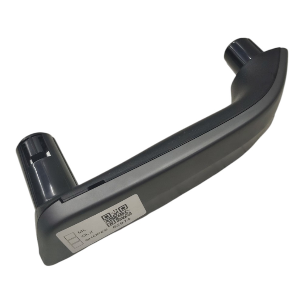 Puxador Interno Porta Traseira Direita Peugeot 208 2014 2015 Preto 3