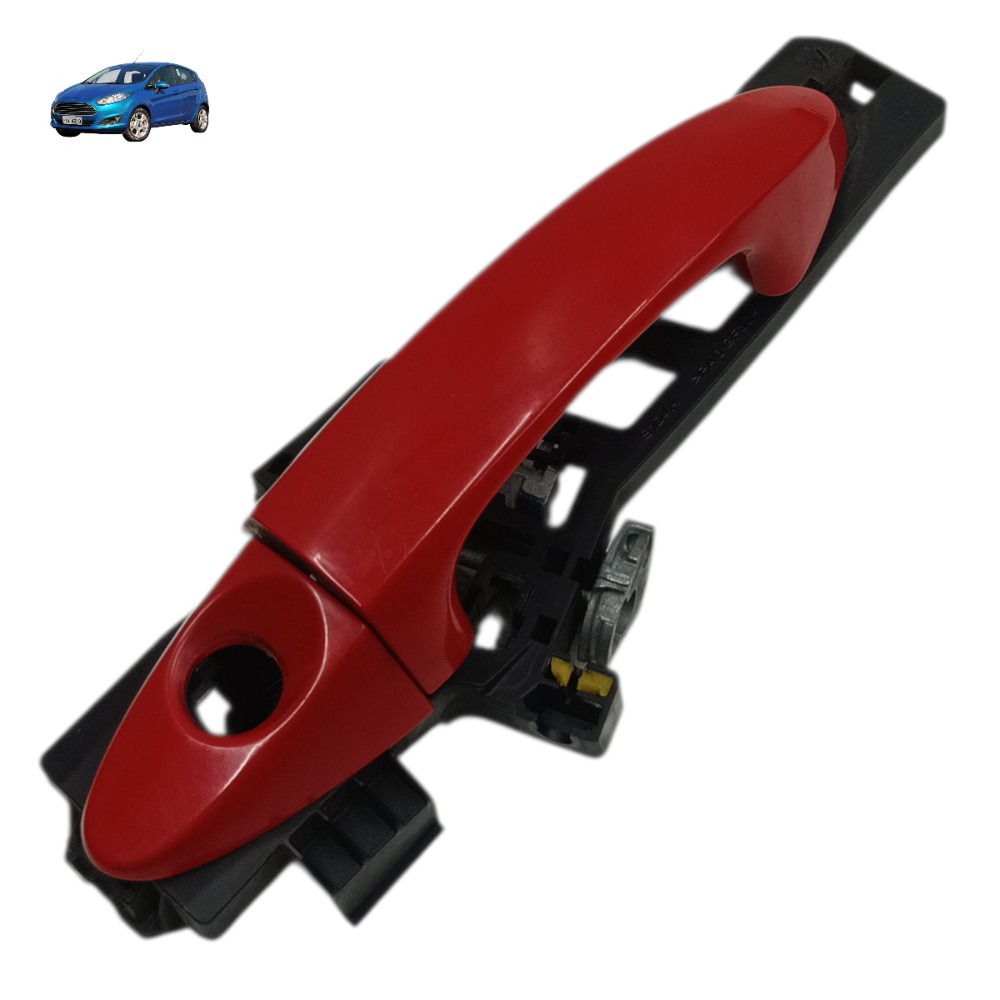 Maçaneta externa dianteira esquerda Ford New Fiesta 2014 15 1