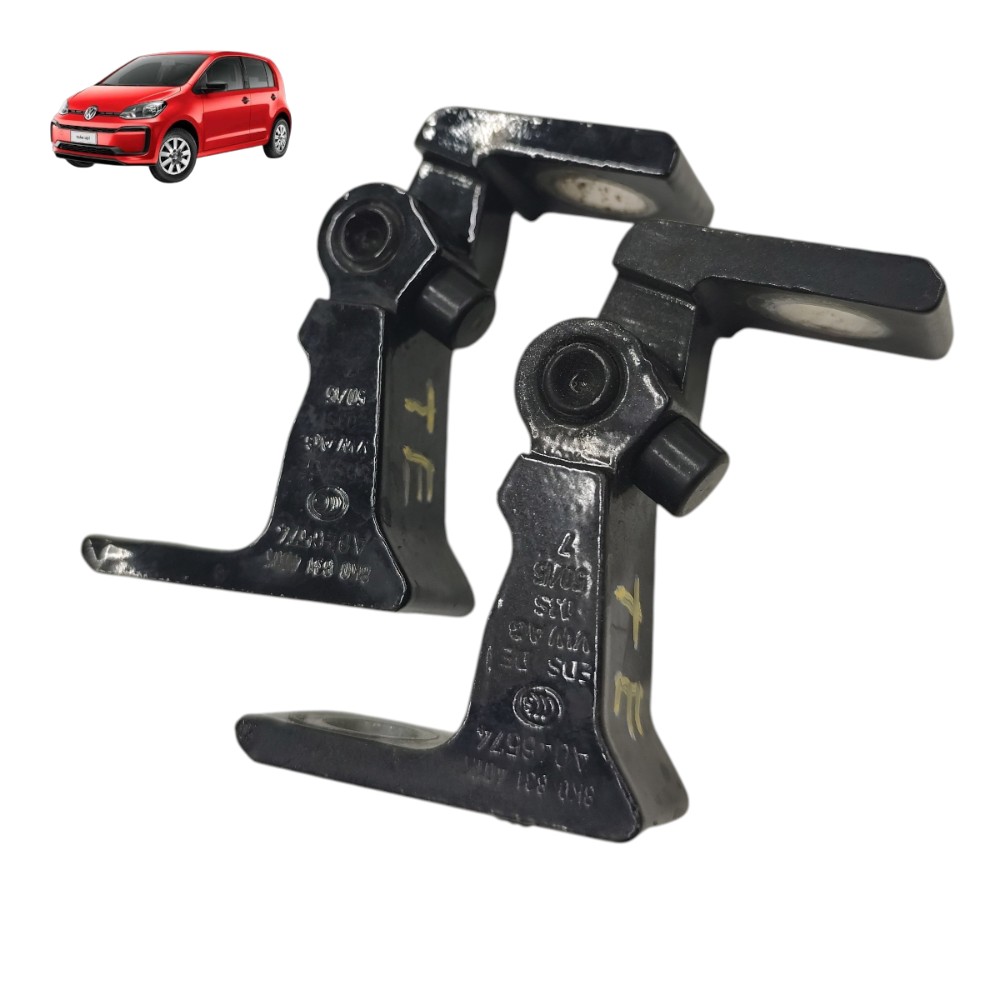 Par dobradiça porta traseira esquerda VW up 2015 2016 2017 1