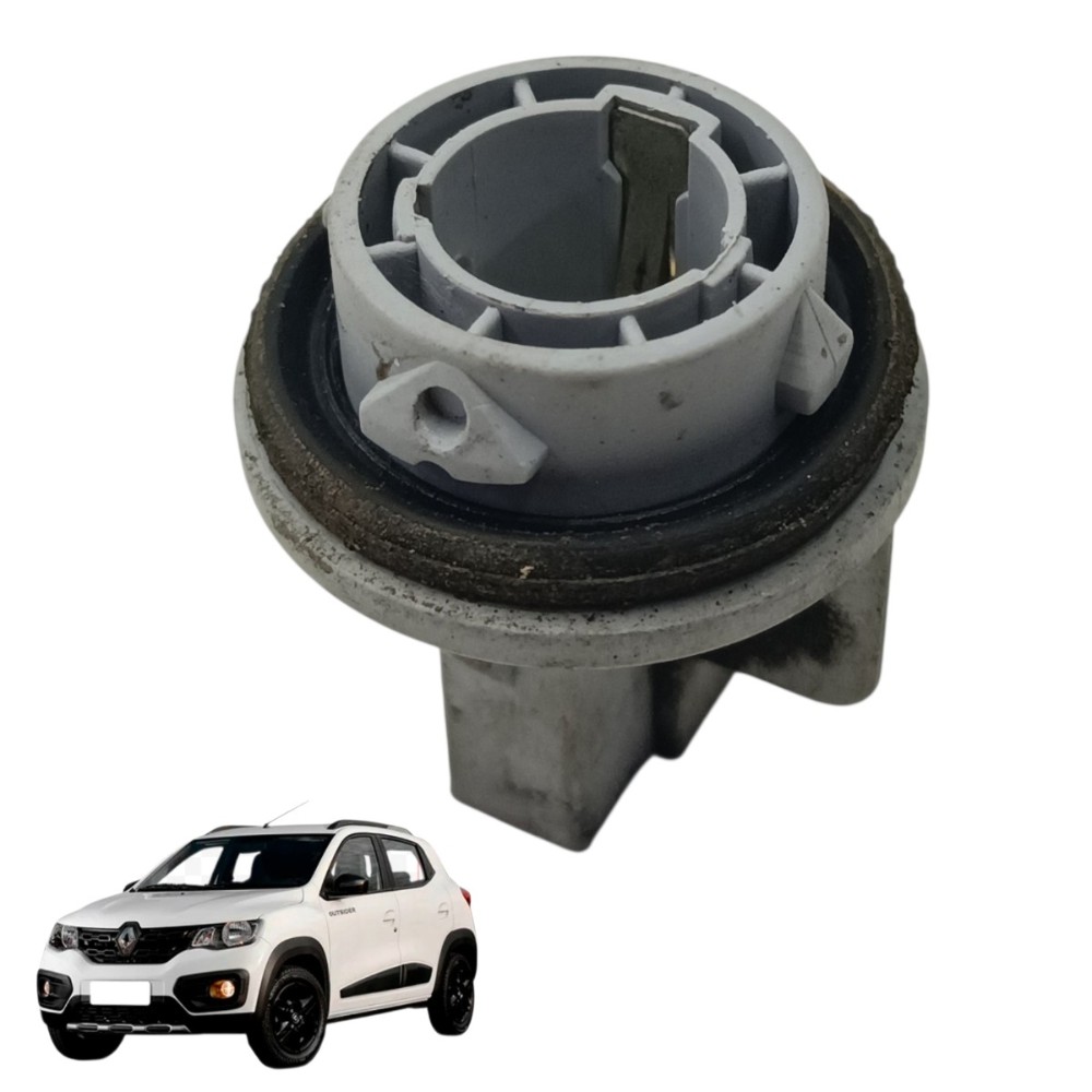 Soquete Pisca Farol Renault Kwid 2019 2020 Cinza