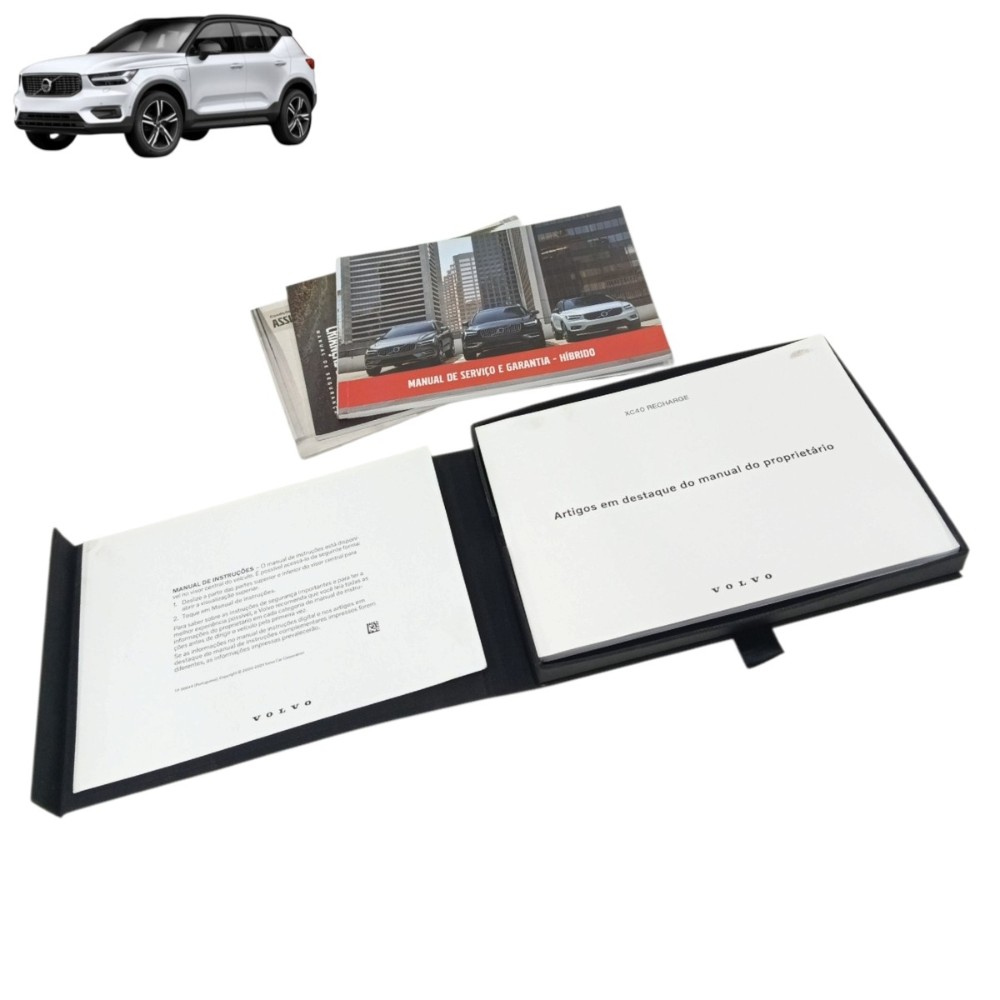 Manual proprietário volvo xc40 híbrida 2022 2021 2020