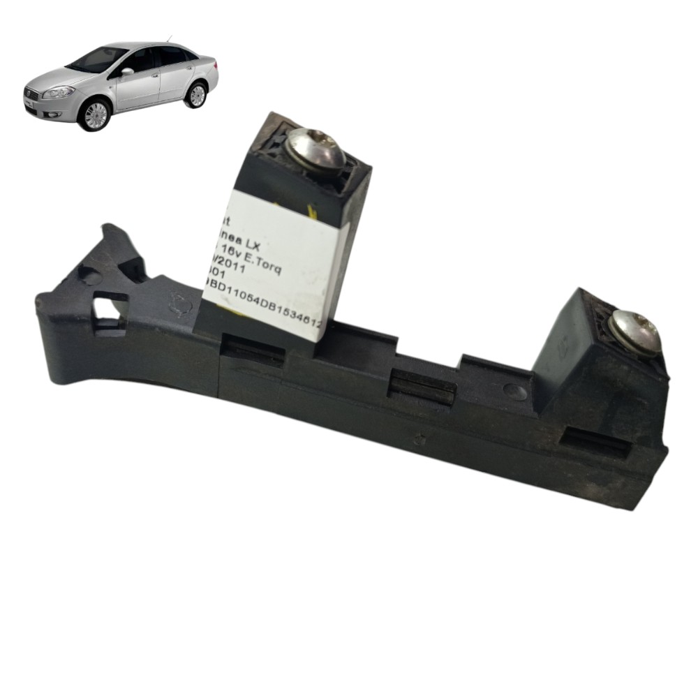 Guia Vidro Porta Dianteira Esquerda Fiat Linea 2009 2010 11 Preto 1