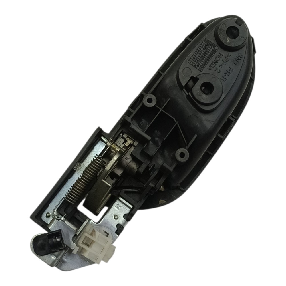 Maçaneta Interna Dianteira Direita Honda Civic 2007 2008 Preto E Cinza Dianteira 4