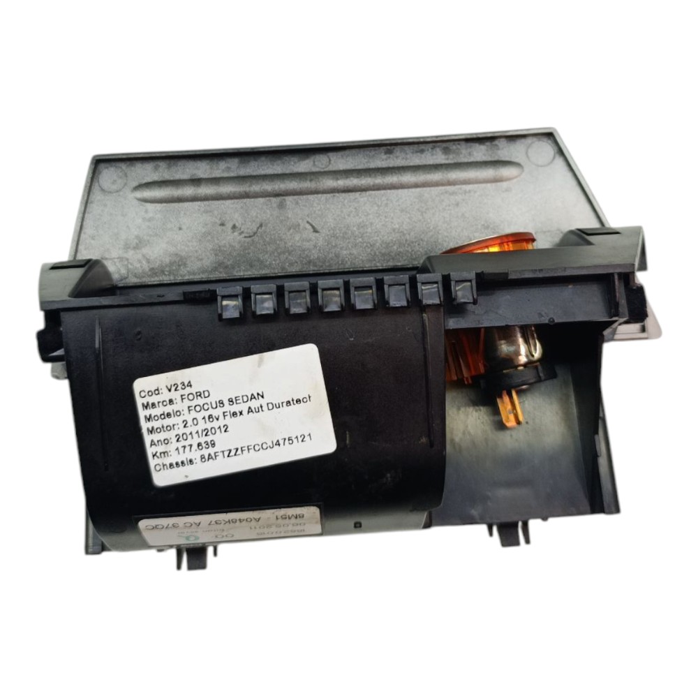 Acendedor Cinzeiro Painel Ford Focus 2010 2011 2012 2013 3
