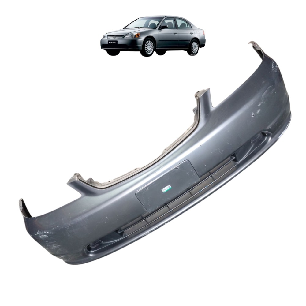 Parachoque Dianteiro Honda Civic G7 2001 2002 2003 2004 2005 – Prata 1