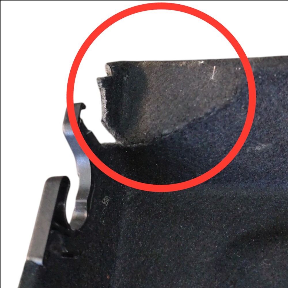 Tampão bagagito fiat argo 2024 2023 2022 2021 2020 detalhe 6