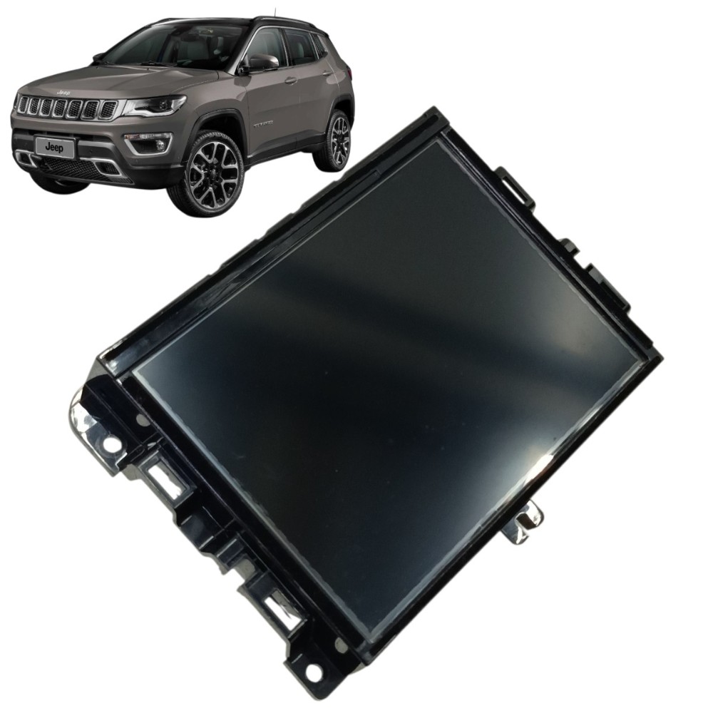 Tela multimídia Jeep Compass 2018 2019 2020 2021 2022