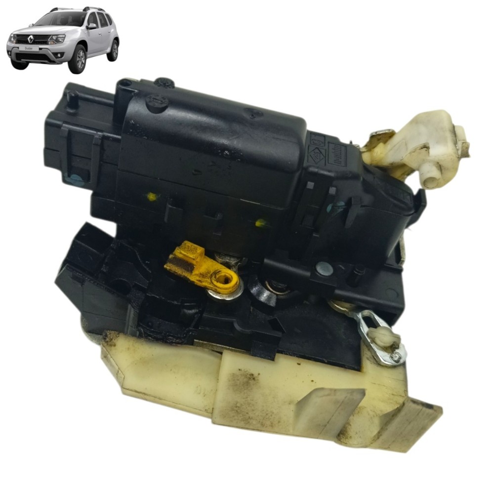 Fechadura porta dianteira esquerda Renault Duster 2012 a 20
