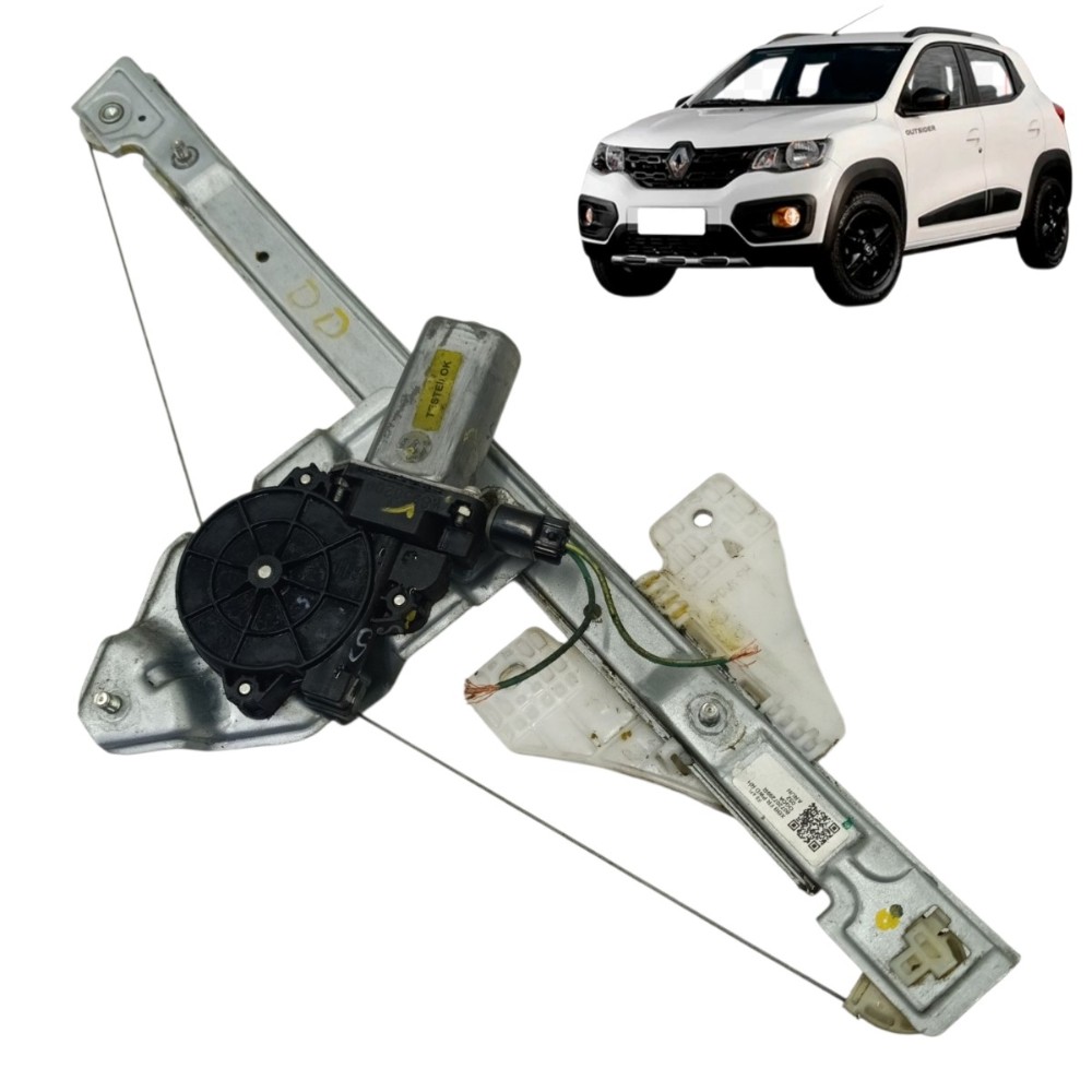 Máquina vidro dianteira direita Renault kwid 2018 2019 2020