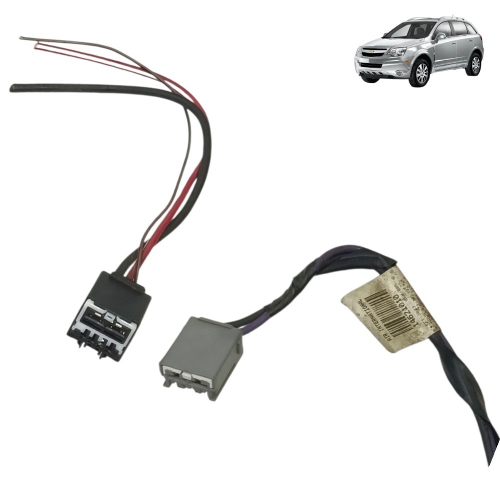 Par Plug Conector Resistência Caixa Ar Gm Captiva 2011 2012