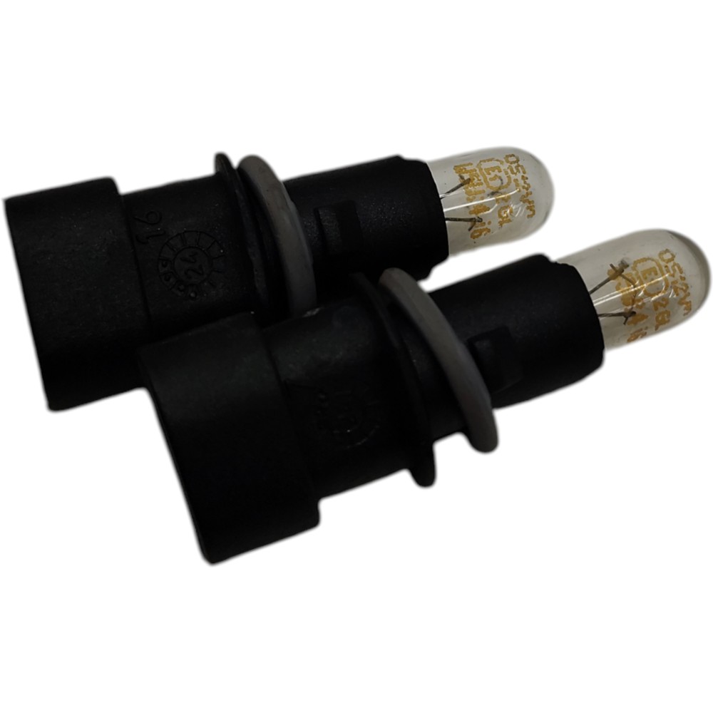Par soquete luz placa traseira Fiat toro 2025 2024 2023 2022 4