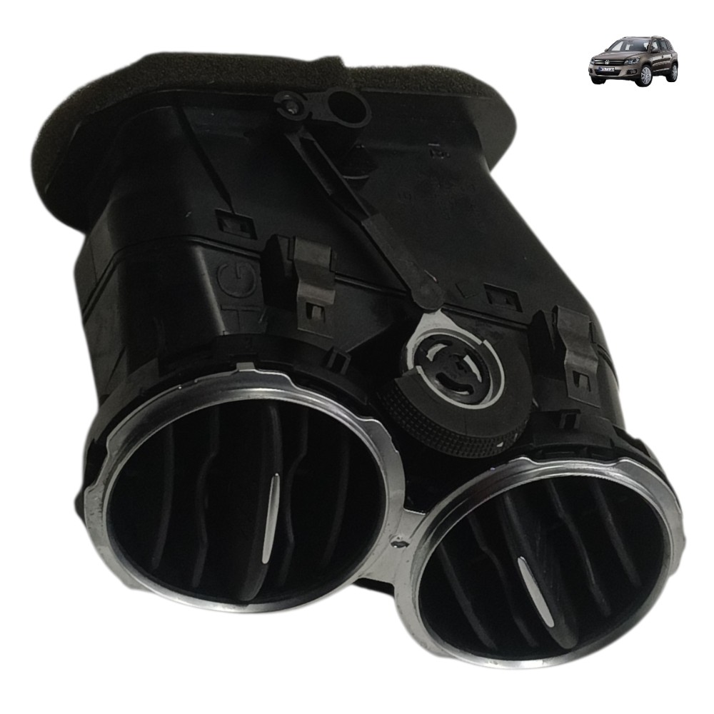 Difusor Ar Central Direito Painel Vw Tiguan 2011 2012 2013 1