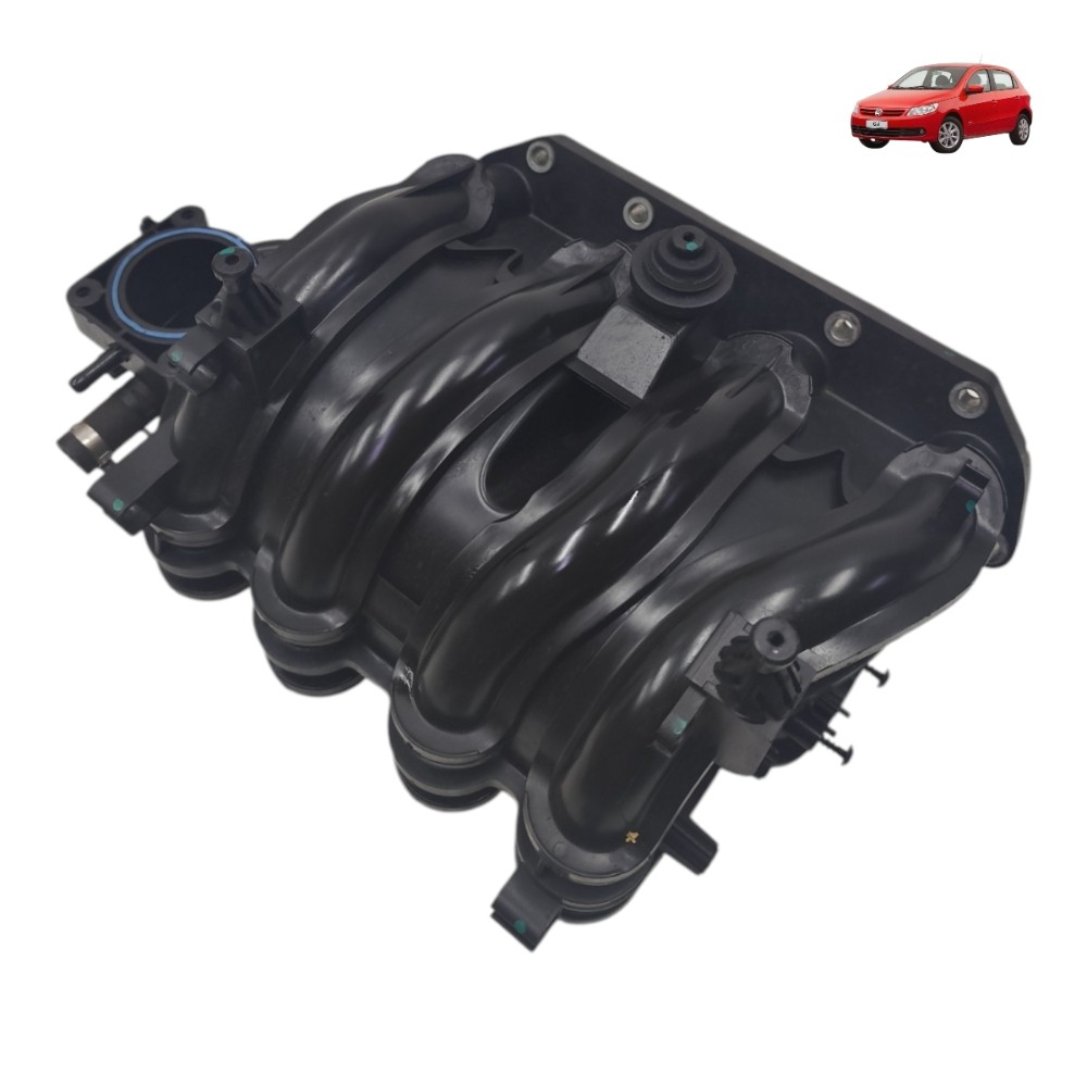 Coletor admissão vw gol g5 1.0 8V flex 2009 2010 2011 2012