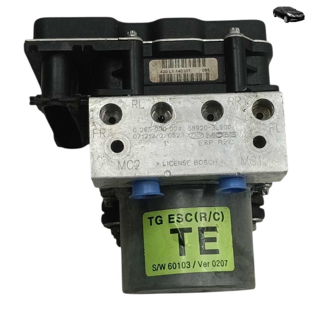 Módulo ABS Hyundai azera 3.3 v6 2007 2008 2009 589203l500