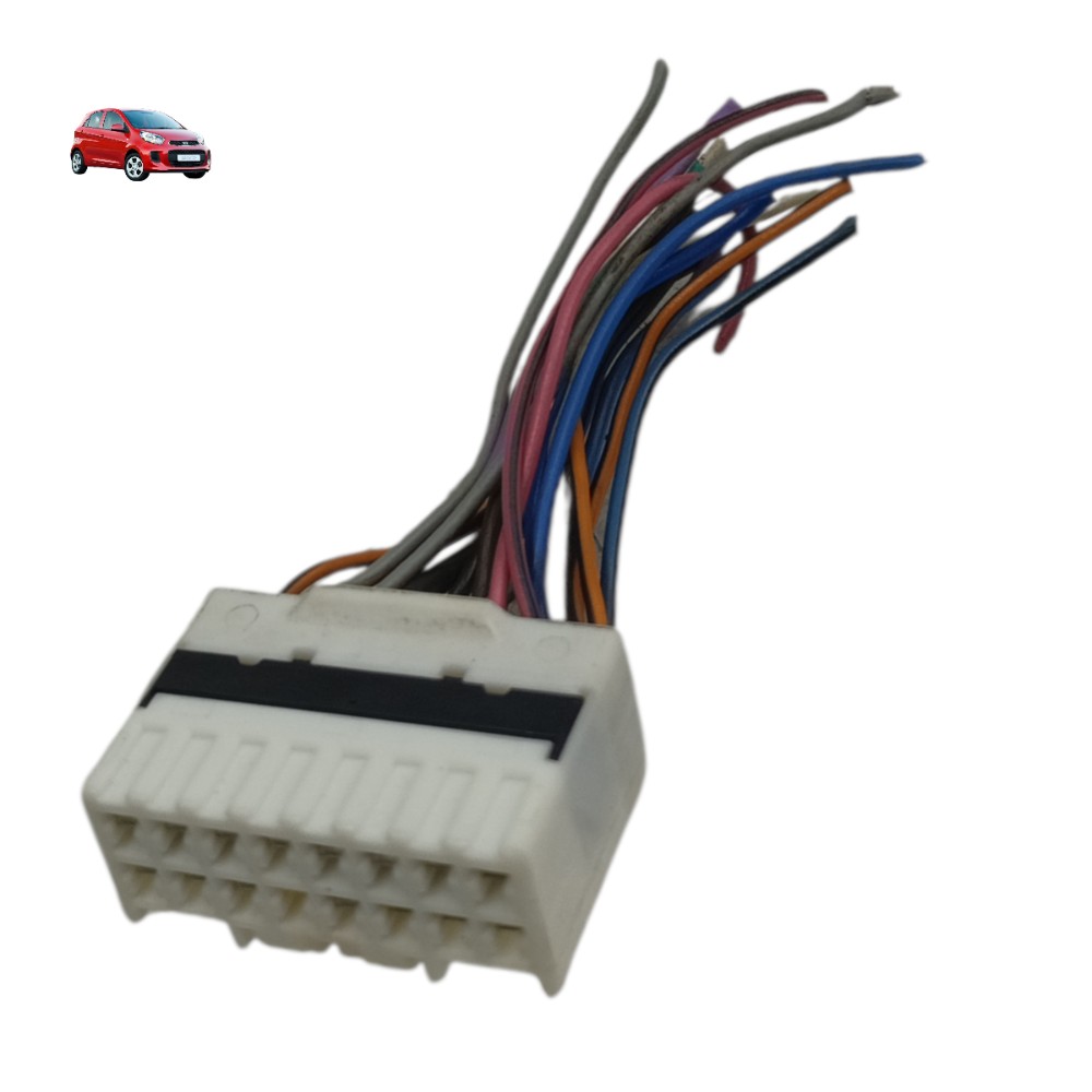 Plug comando botão vidro trava porta Kia picanto 2012 2013 1