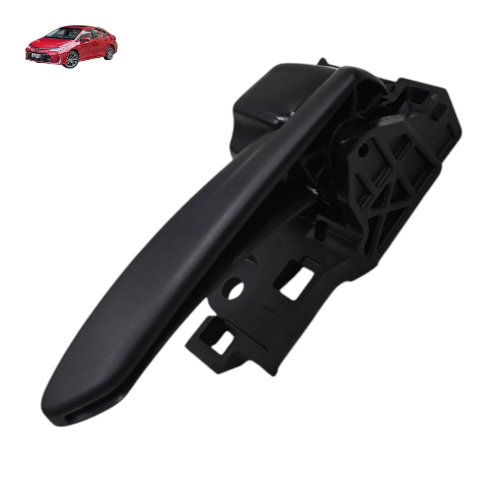 Maçaneta Interna Direito Toyota Corolla 2021 2022 2023 Preto Dianteira/traseira