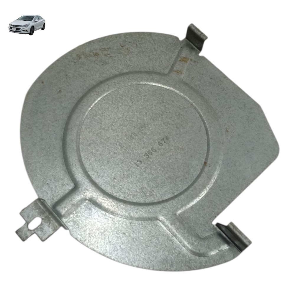 Chapa Protetor Motor Ventoinha Radiador Gm Cruze 1.4 2017 18 1