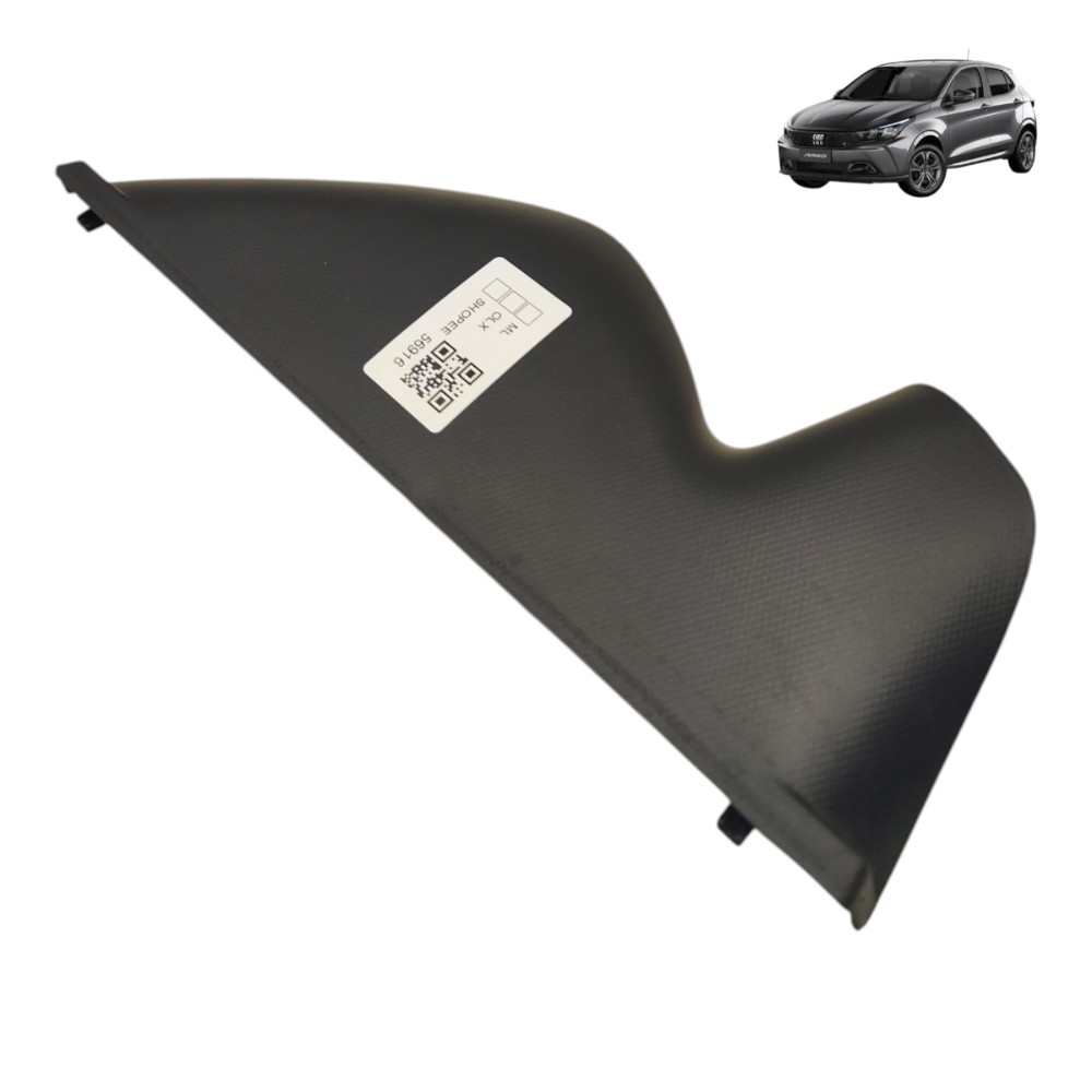 Acabamento lateral direito painel fiat argo 2024 1