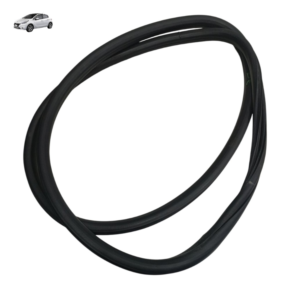 Borracha Vedação Porta Dianteira Esquerda Peugeot 208 2014 Preto 4
