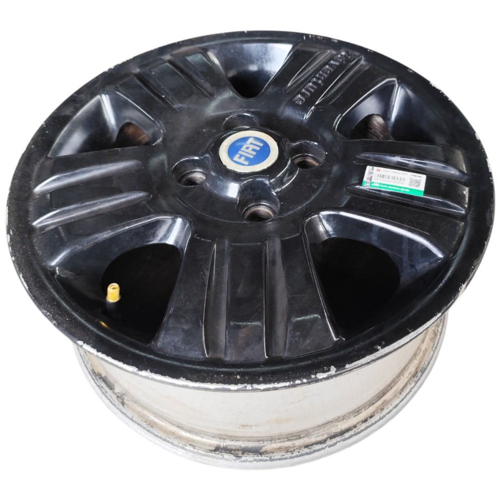 Jogo Roda Aro 14 4×98 Fiat Palio Siena Strada Idea Stilo Preto 9