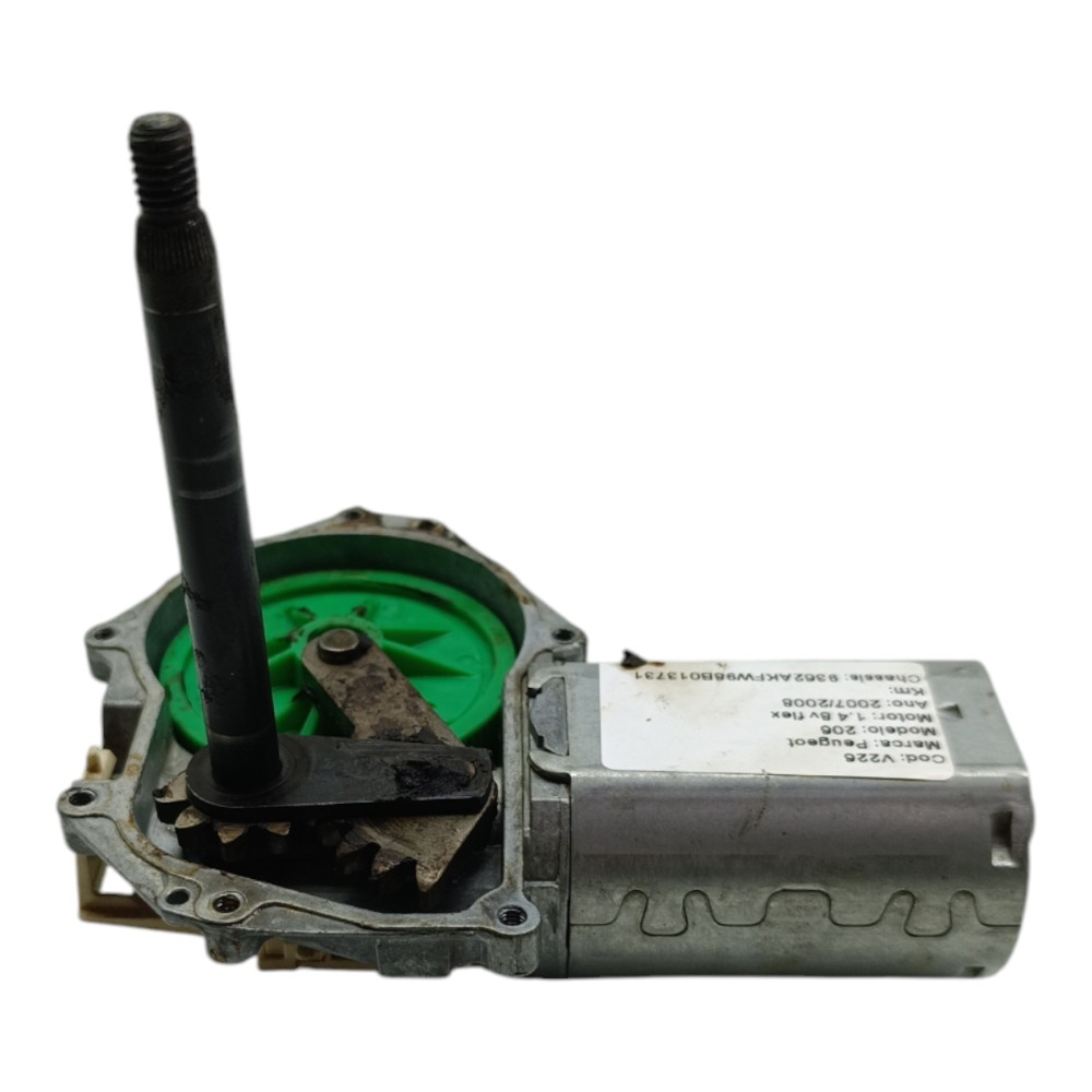 Motor Limpador Tampa Traseira Peugeot 206 2007 Sem Suporte 3