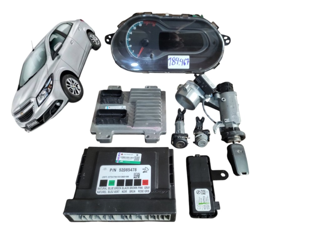 Kit Code Módulo Injeção Gm Prisma Ltz 1.4 Manual 2014 2015