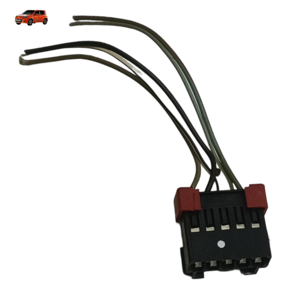 Plug Conector Lanterna Traseira Fiat Uno Sporting 2011 2012 1