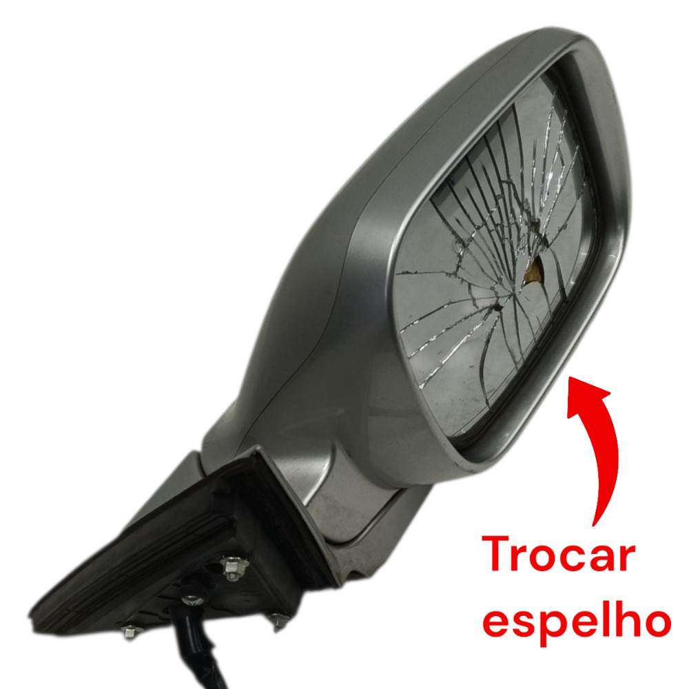 Retrovisor Direito Com Seta Honda Accord 2011 2010 Sem Lente 2