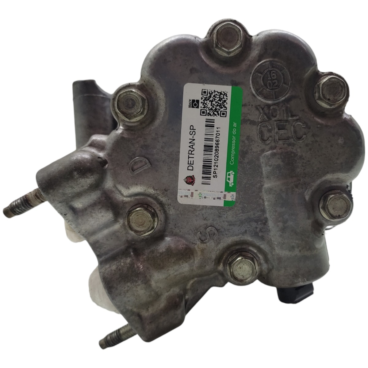 Compressor Ar Citroen C4 Lounge Peugeot 2008 Thp 96786560 4
