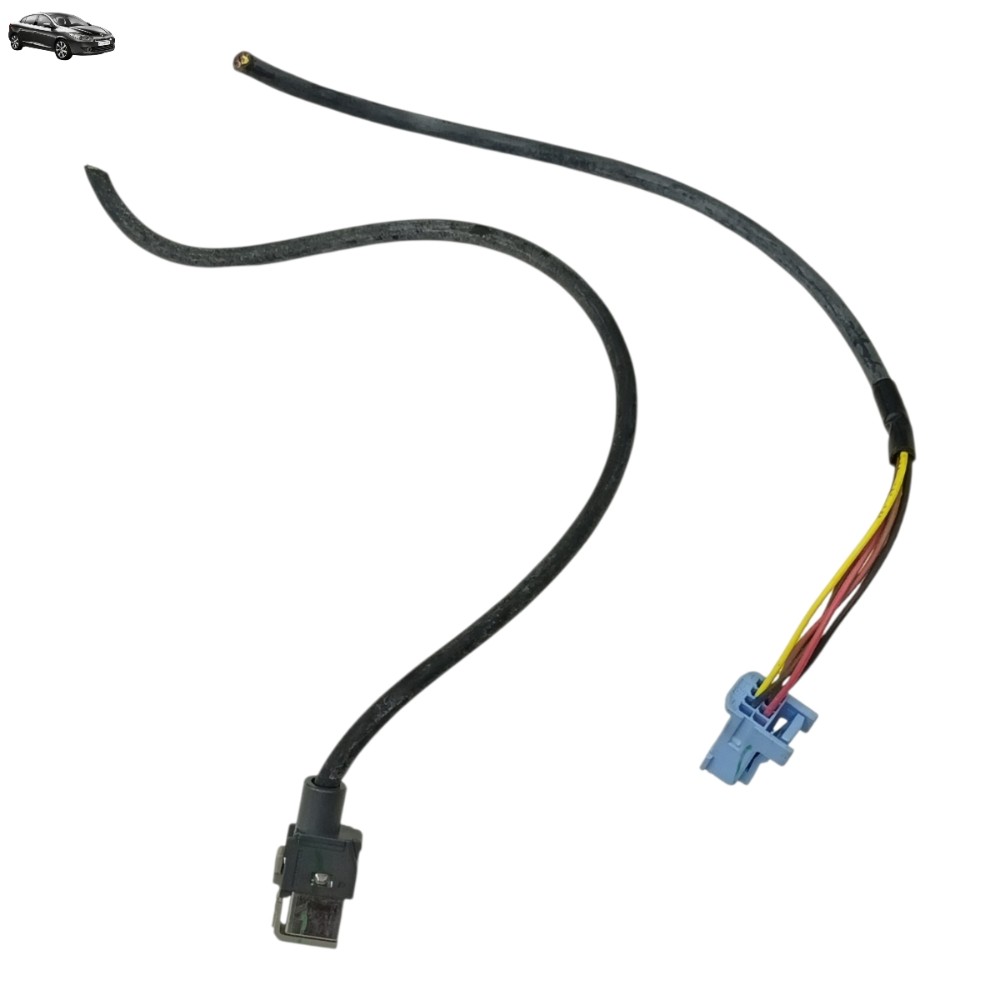 Par plug conector entrada usb auxiliar Renault fluence 2013