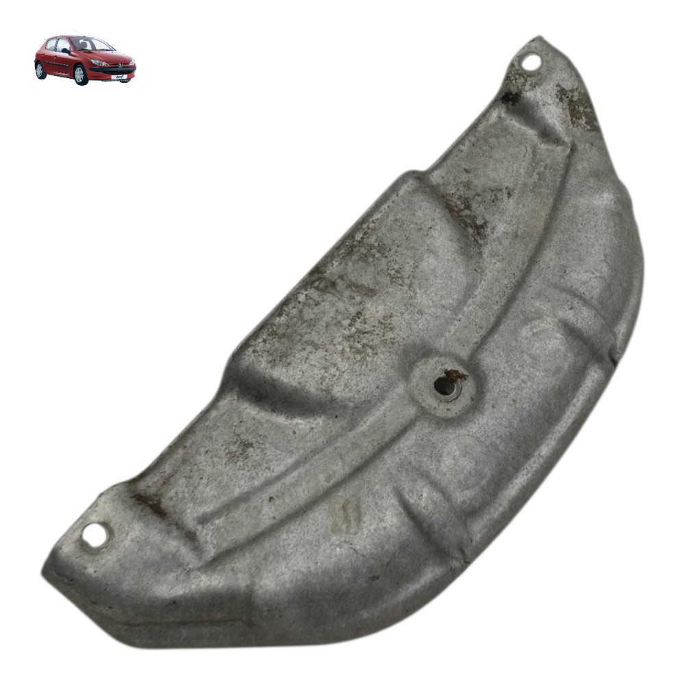 Protetor térmico coletor escape Peugeot 206 1.4 2001 2002 03 1