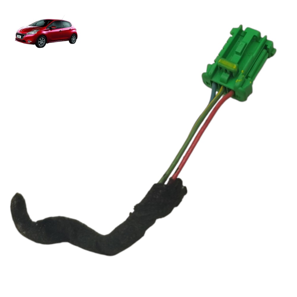 Plug Conector Fechadura Tampa Traseira Peugeot 208 2014 2015 1