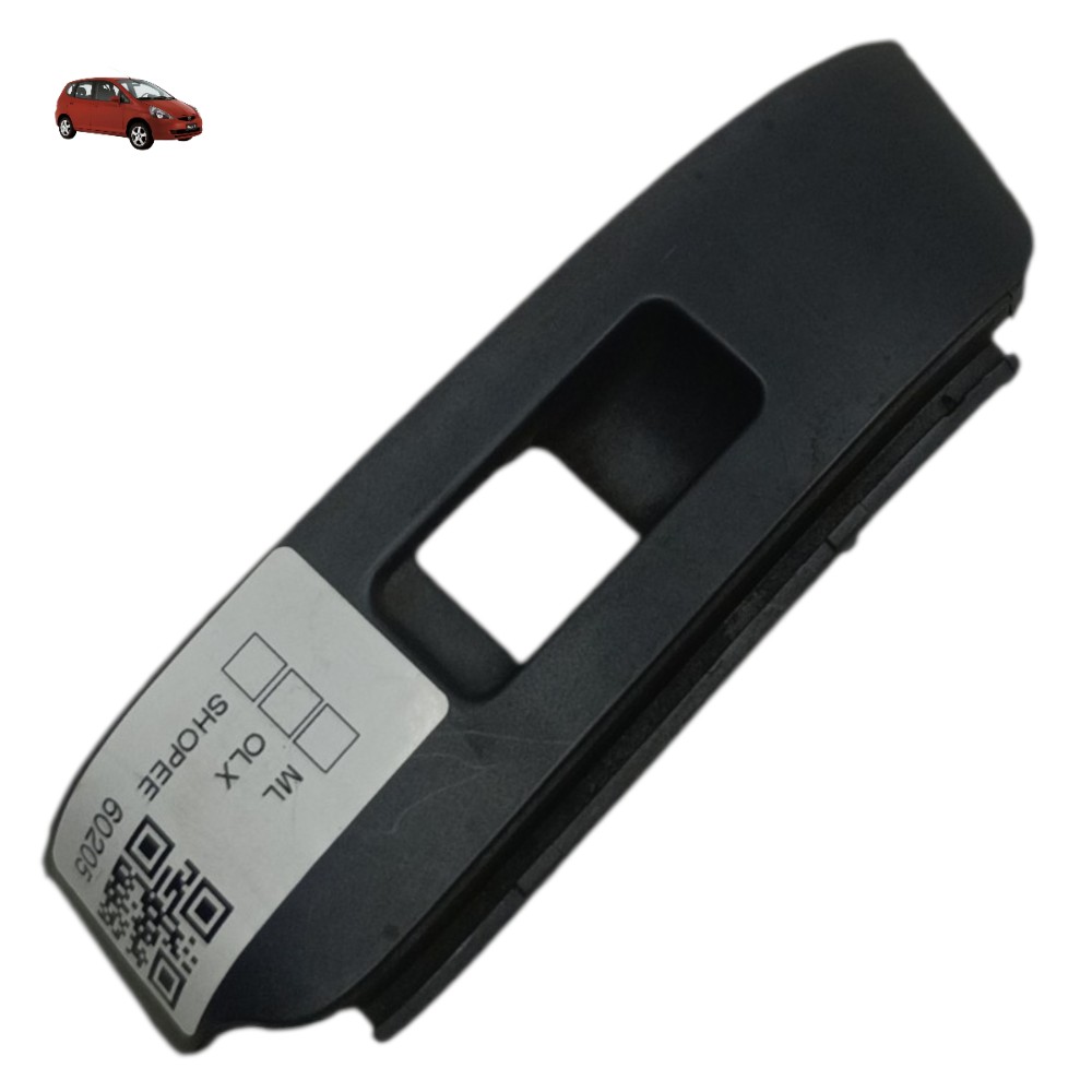 Moldura Botão Vidro Traseiro Esquerdo Honda Fit 2003 2004 1