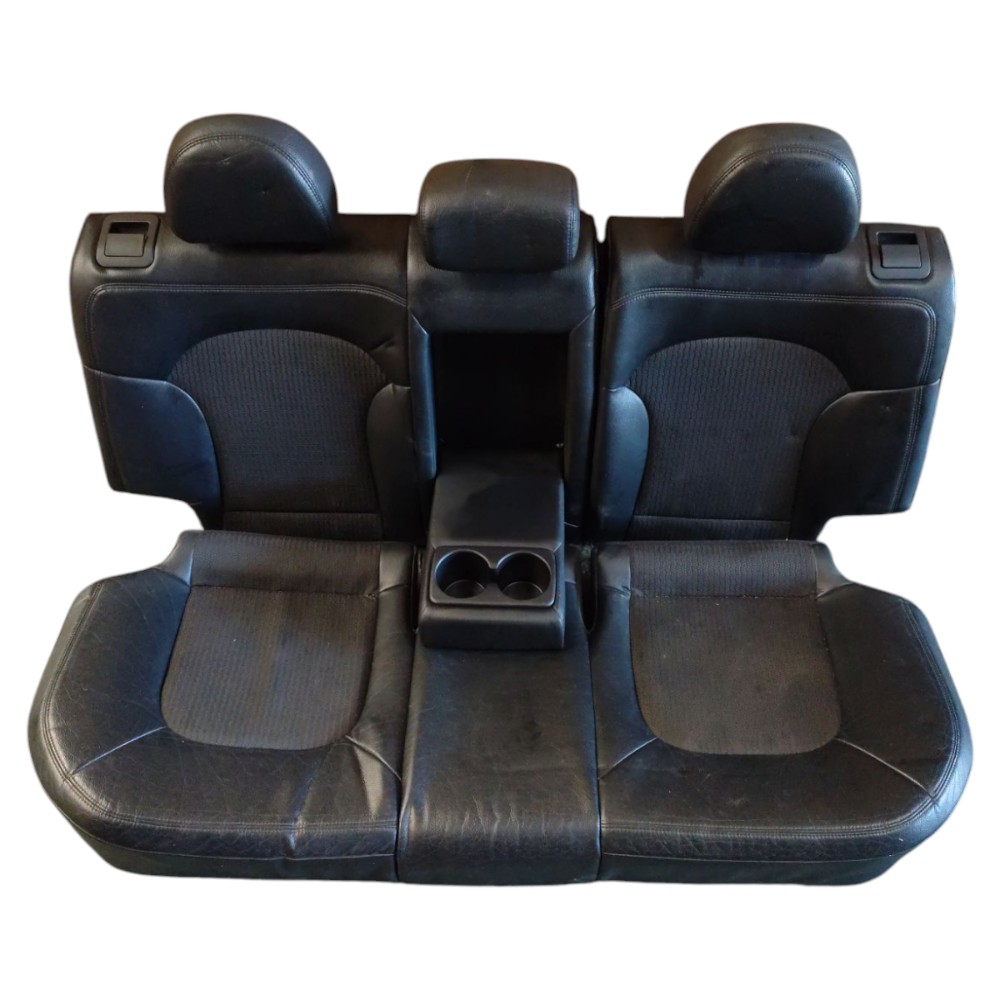 Jogo Banco Couro Hyundai Ix35 2011 2012 2013 2014 2015 2016 Preto 7