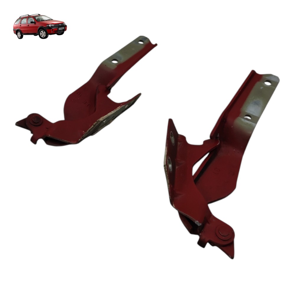Par Dobradiça Capô Fiat Palio 2005 2006 2007 2008 2009 2010 1