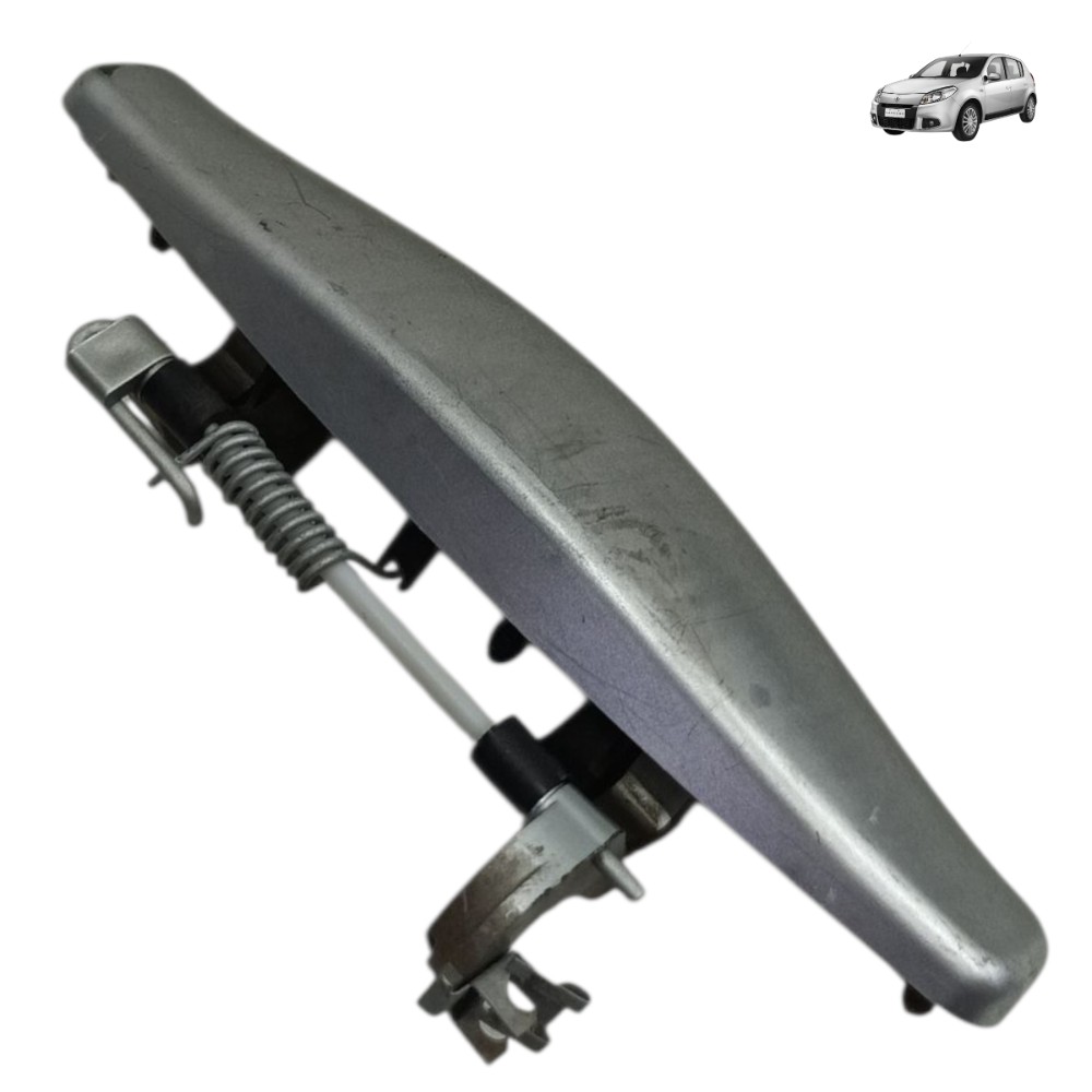 Maçaneta externa traseira direita Renault Sandero 2012 2013 1