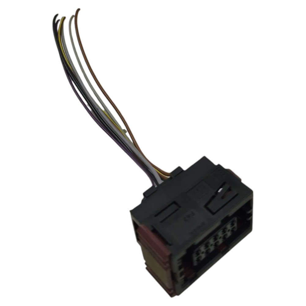 Plug fechadura porta dianteira esquerda GM Sonic 2014 2013 3