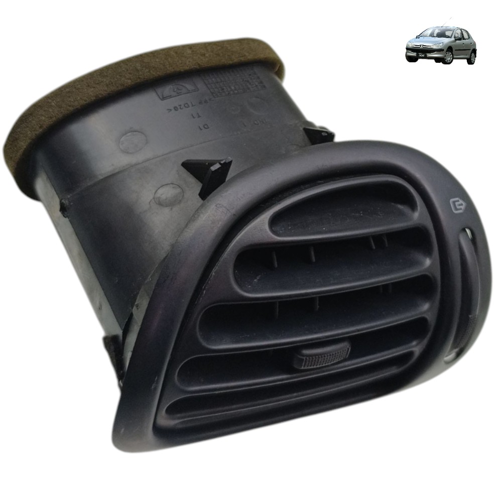 Difusor Ar Lateral Direito Peugeot 206 2007 2008 2009 2010 1