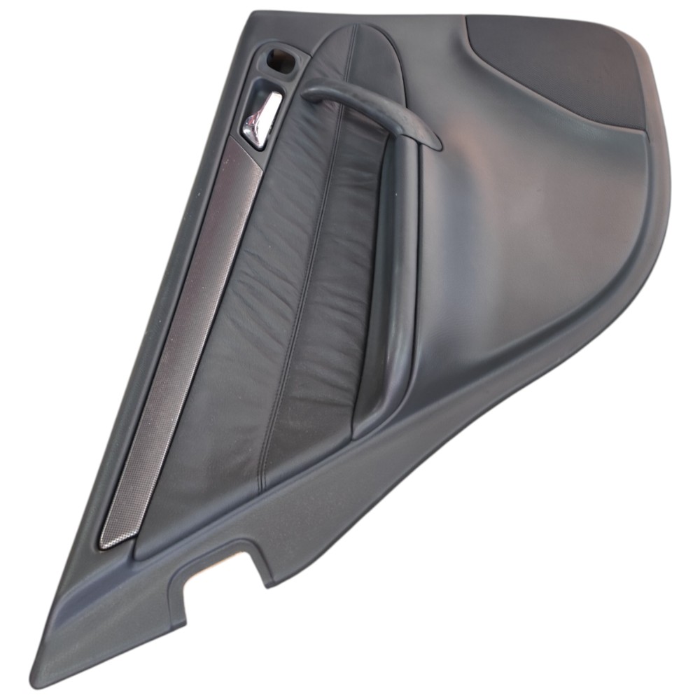 Forro Porta Traseira Esquerda Mercedes C230k 2003 2004 2005 Preto 3