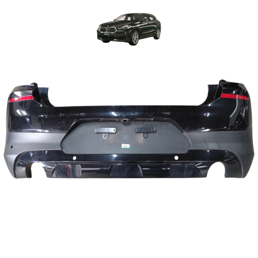 Parachoque Traseiro Bmw X2 F39 2018 2019 2020 2021 2022 2023 1