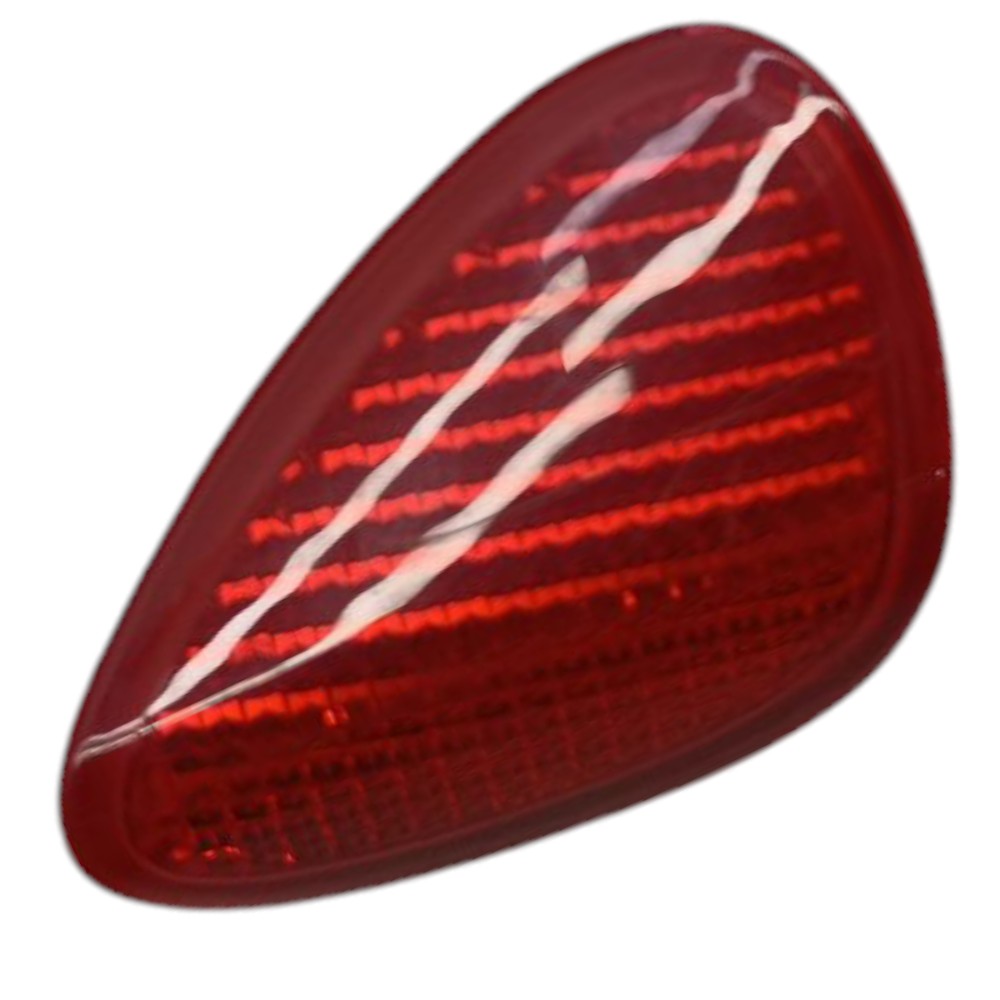 Refletor Olho Gato Forro Porta Esquerda Fiat Bravo 2011 2012 Vermelho 2