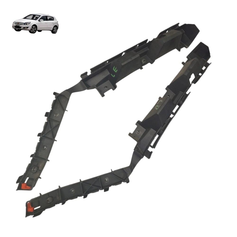 Par guia parachoque traseiro gm vectra gt 2.0 2011 2010 2009