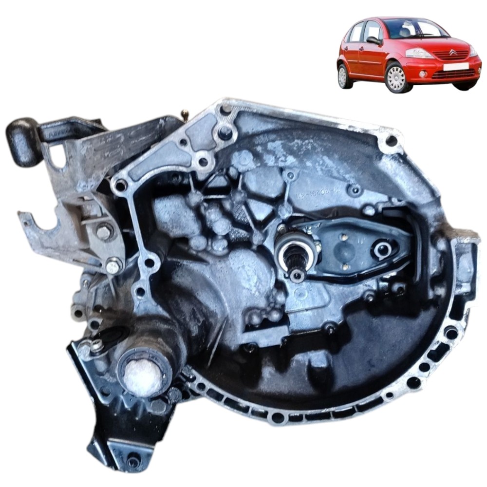 Caixa câmbio Citroen C3 206 207 1.6 16v manual 2005 2006 1