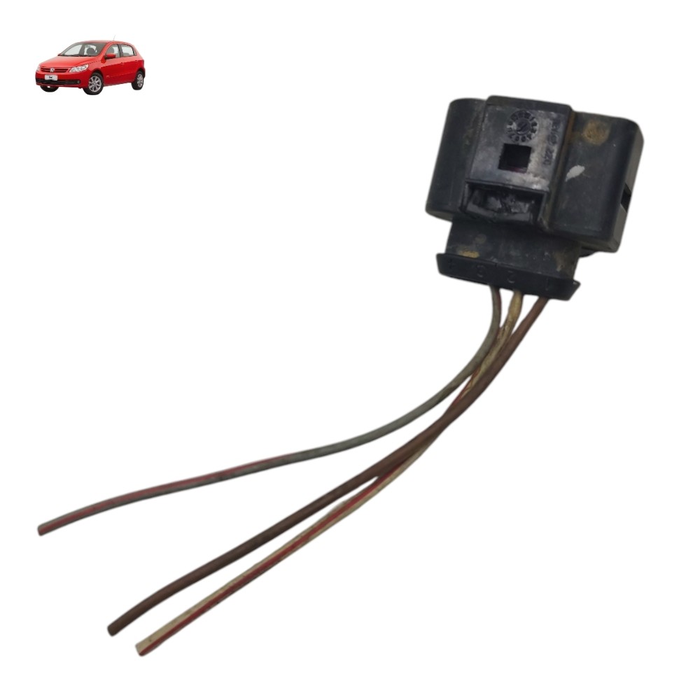 Plug conector farol VW Gol Voyage Saveiro G5 2009 2010 2011