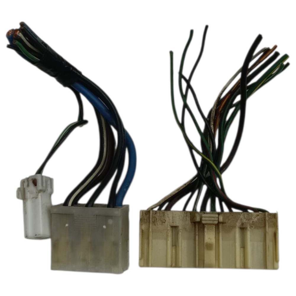 Jogo plug conector comando ar Mitsubishi Pajero tr4 2005 06 3