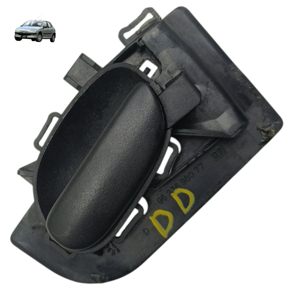 Maçaneta Interna Porta Dianteira Direita Peugeot 206 2008 09 1