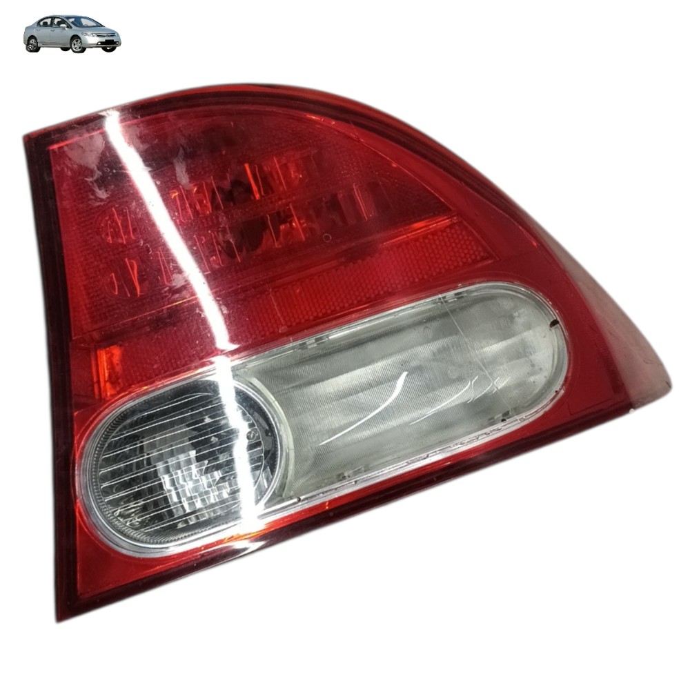 Lanterna Direita Carroceria Honda Civic 2007 2008 2009 Direito/passageiro Vermelho 1