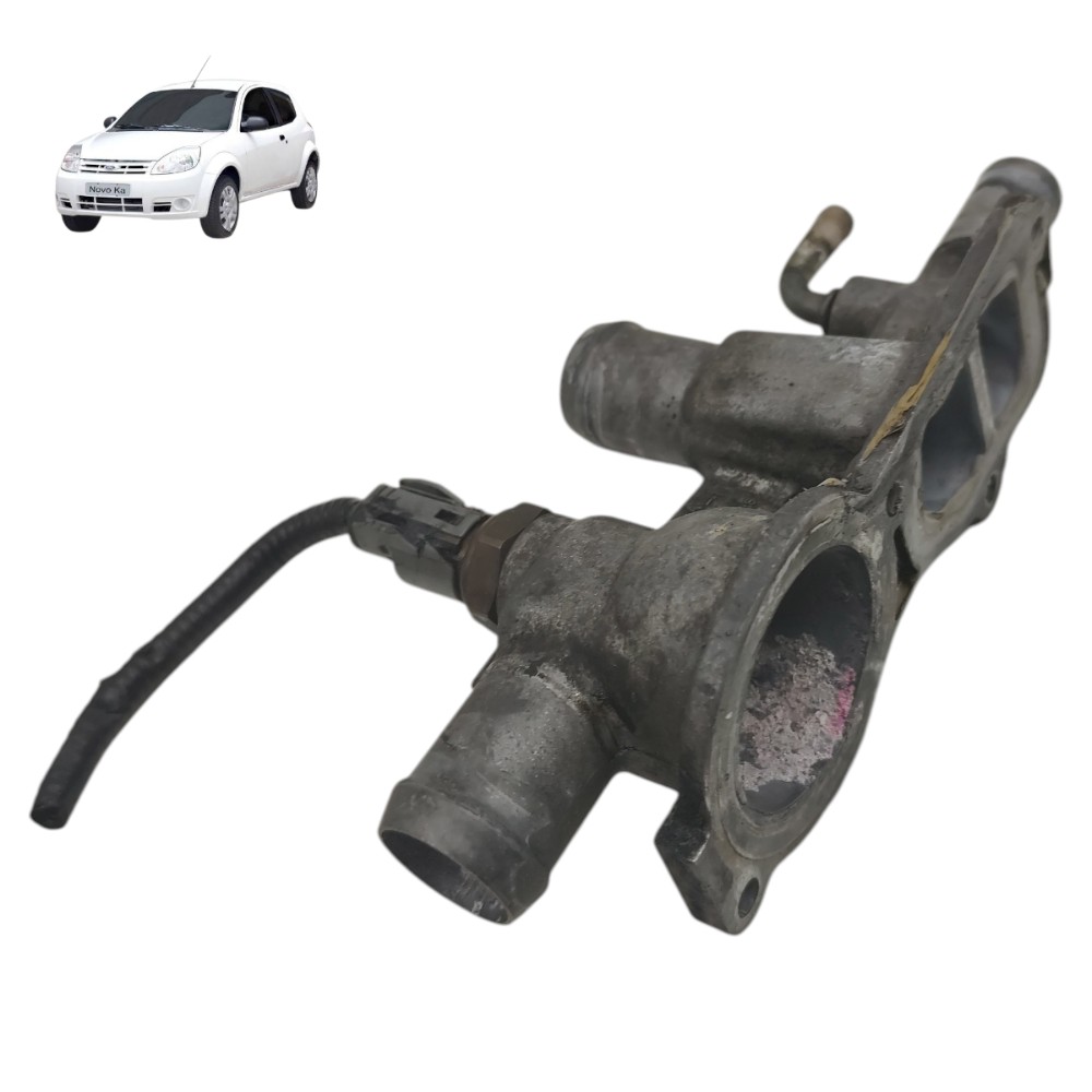 Carcaça Válvula Água Motor Honda Fit 1.4 2003 2004 2005 2006 1